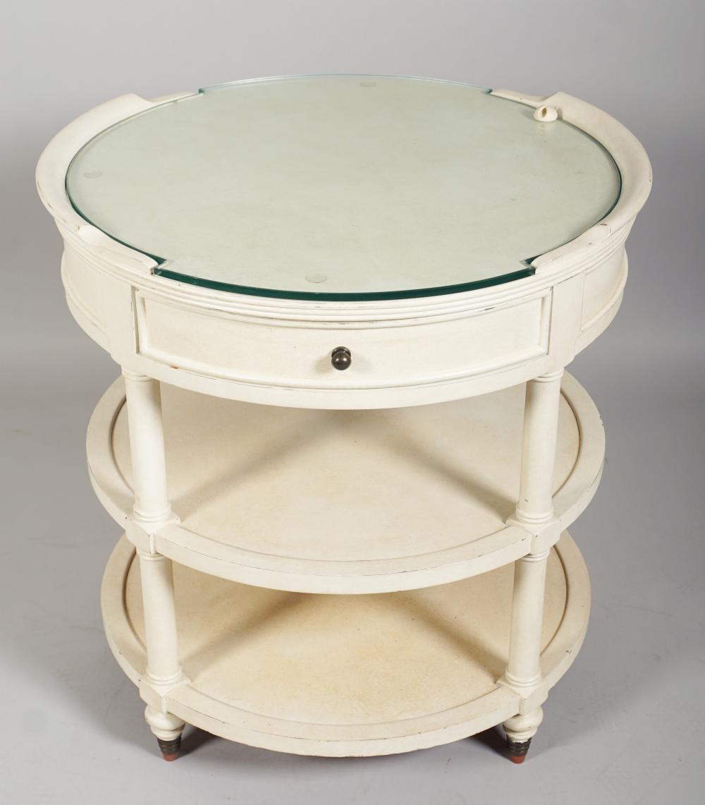 NEOCLASSICAL STYLE WHITE PAINTED