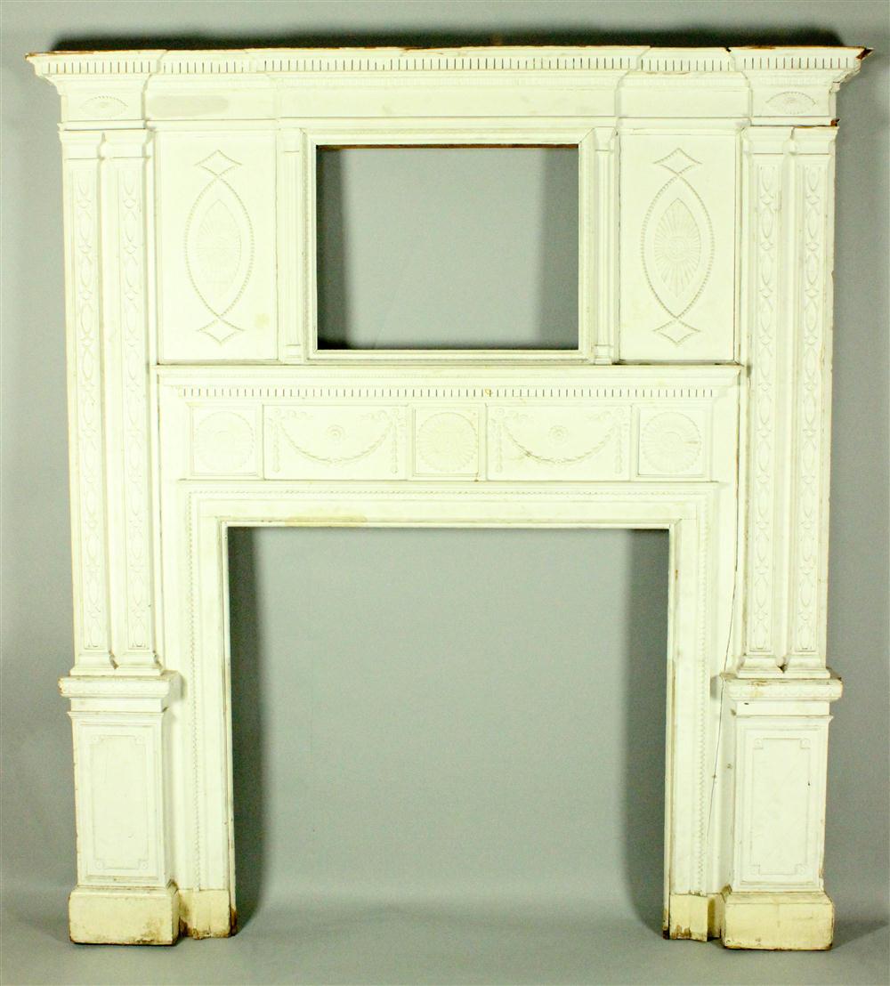 NEOCLASSICAL STYLE WHITE PAINTED