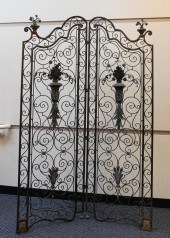 NEOCLASSICAL STYLE WROUGHT IRO
