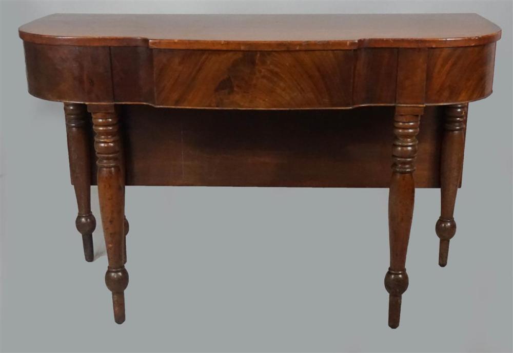 NEOCLASSICAL WALNUT HALL, PIER OR