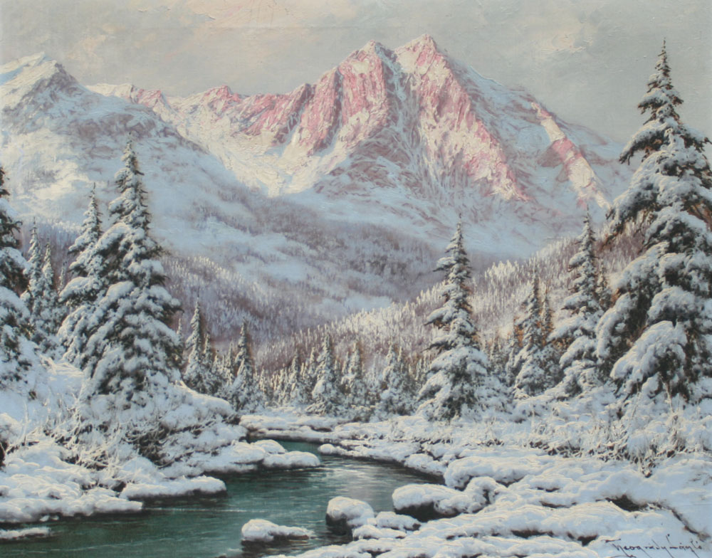 NEOGRADY Laszlo: Alpine Glow With