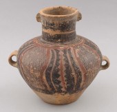 NEOLITHIC PAINTED POTTERY JAR