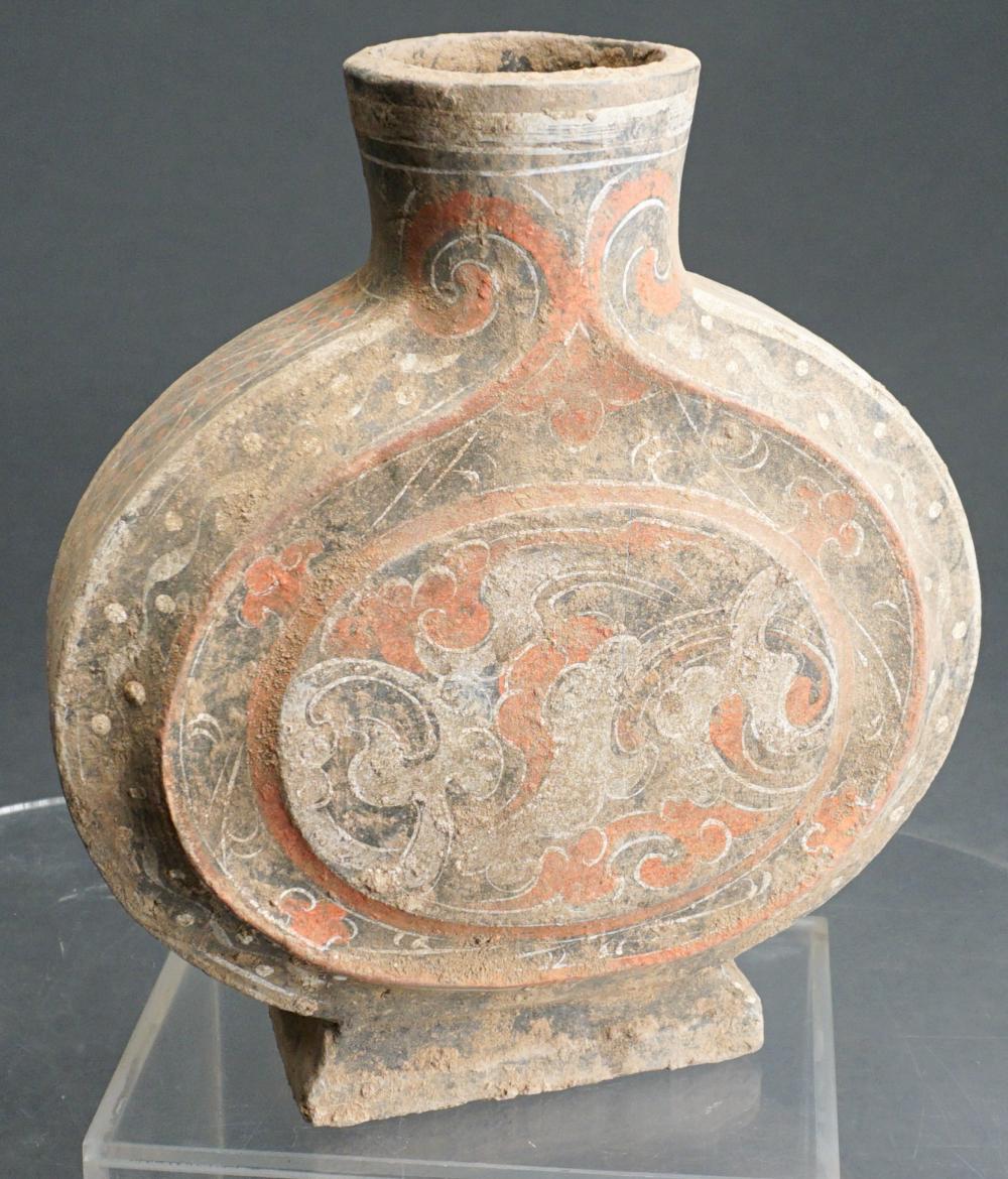 NEOLITHIC STYLE PAINTED GRAY