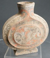 NEOLITHIC STYLE PAINTED GRAY P