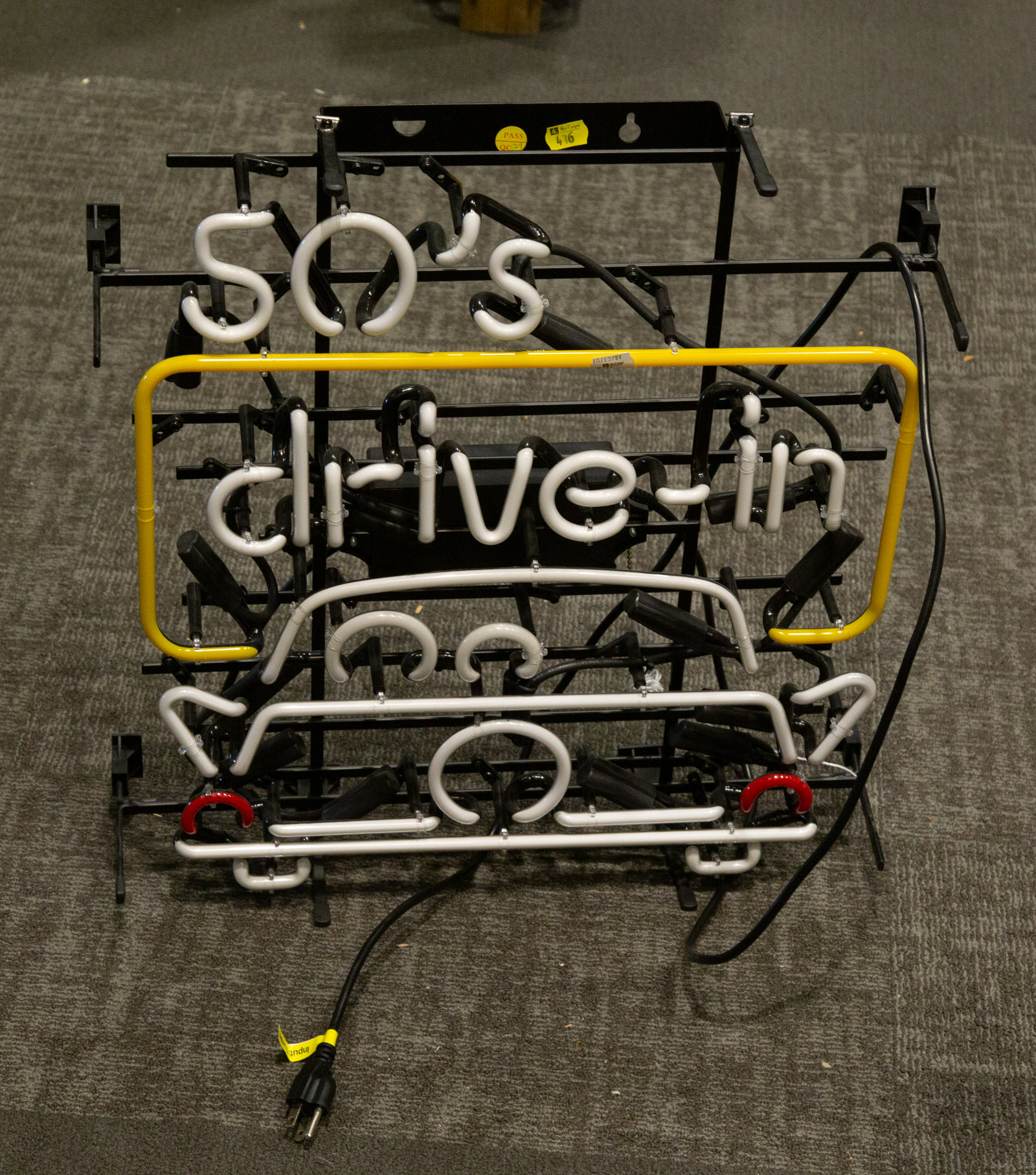 NEON SIGN, 50S DRIVE IN .