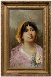 Neopolitan School painting, po