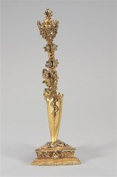 Nepalese gilt copper phurba da