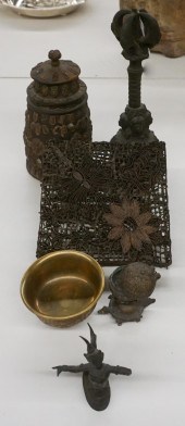 NEPALESE IRON VAJRA, GROUP OF