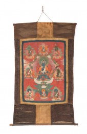 NEPALESE THANGKA OF THE BUDDHA