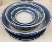 NEST OF FOUR CATOCTIN POTTERY