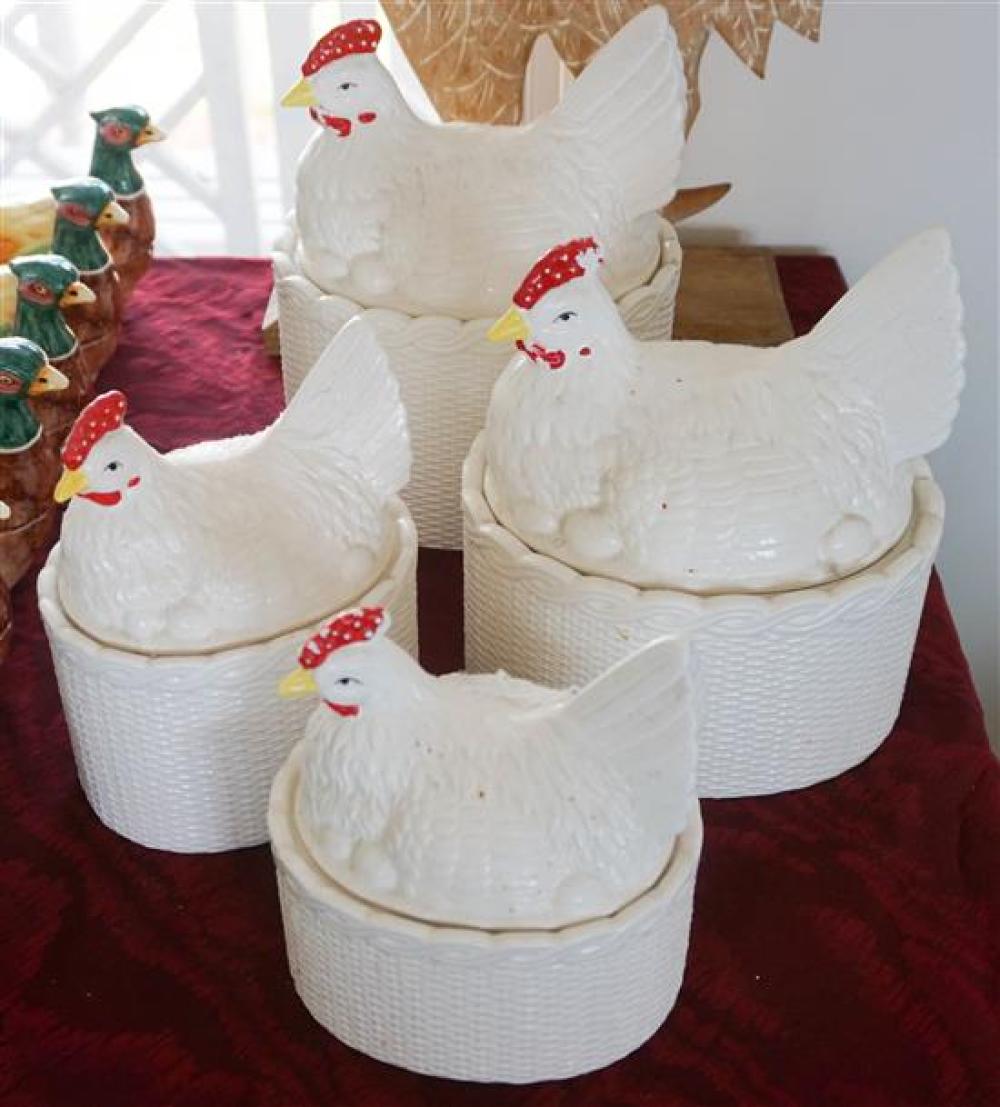 NEST OF FOUR JAPANESE "HEN"