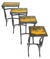 NEST OF FOUR STANDS, CHINESE 1