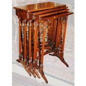 Nest of Regency Rosewood Quart