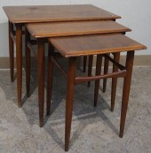NEST OF THREE DANISH MID-CENTU