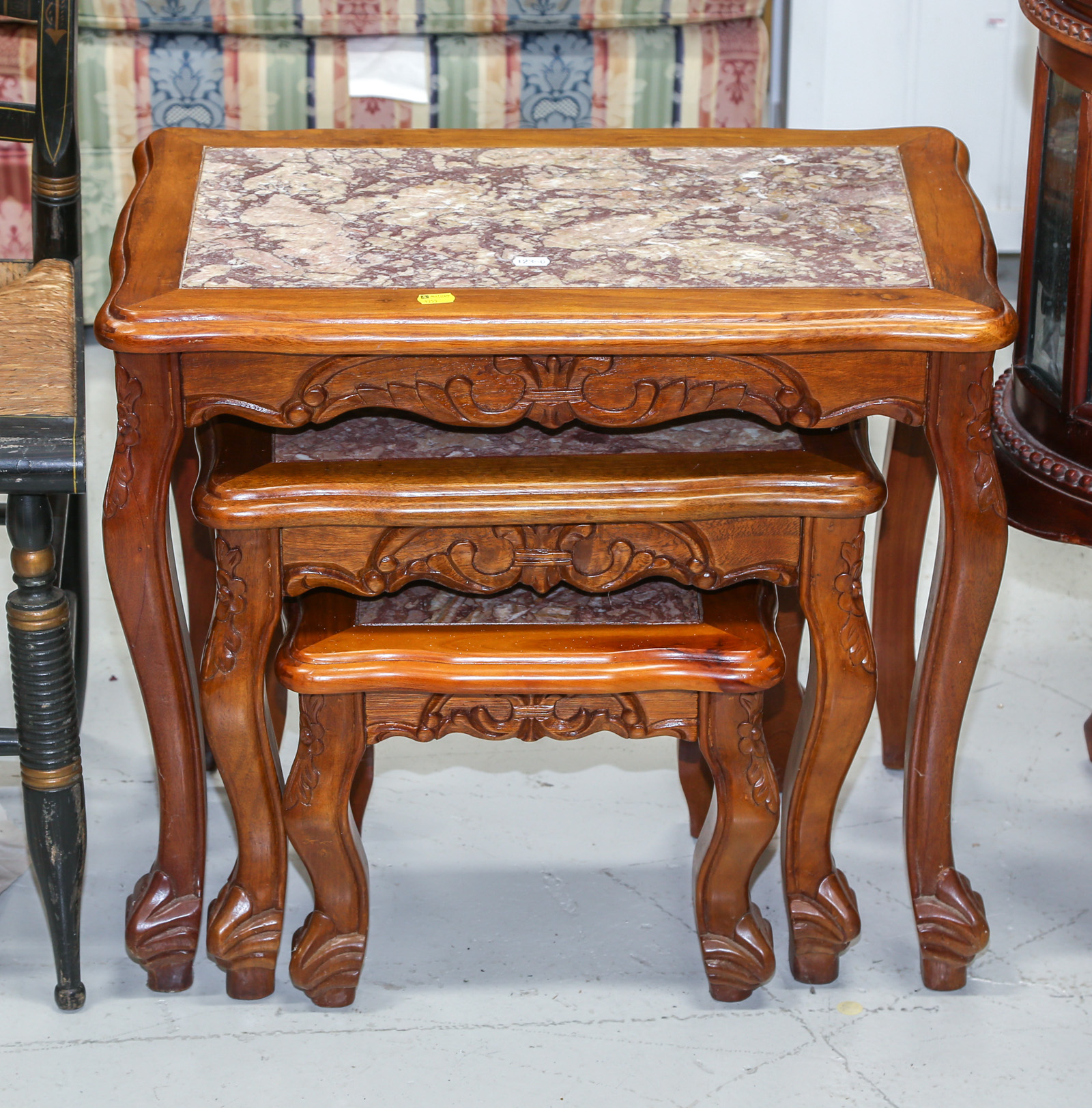 NEST OF THREE FRENCH STYLE