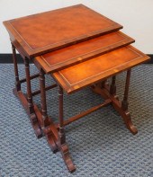 NEST OF THREE GEORGE III STYLE