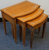 NEST OF THREE GEORGE III STYLE