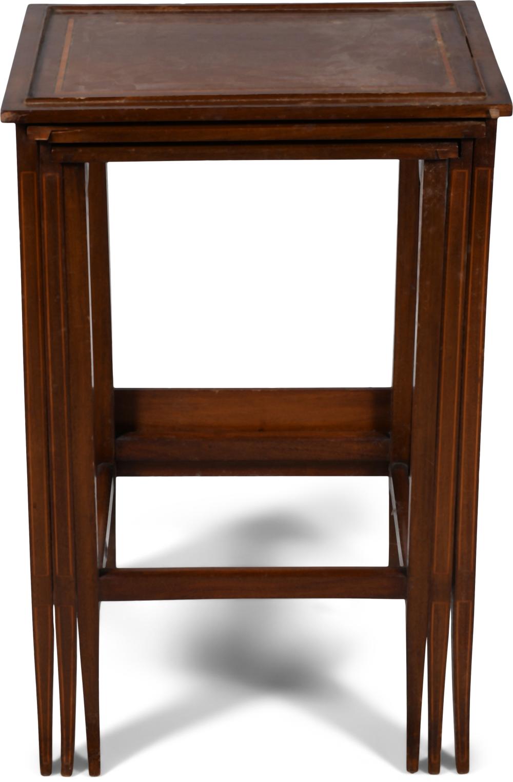 NEST OF THREE GEORGE III STYLE