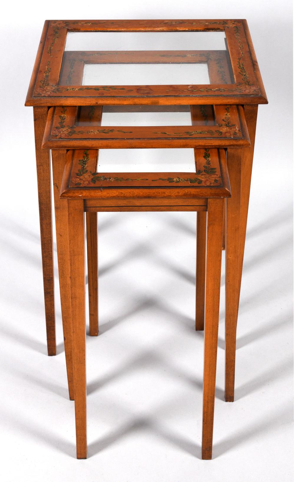 NEST OF THREE GEORGIAN STYLE