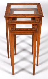 NEST OF THREE GEORGIAN STYLE P