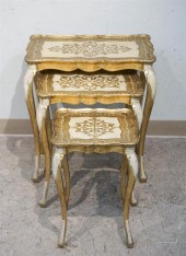 NEST OF THREE ITALIAN FLORENTI