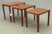 Nest of three tables labeled '