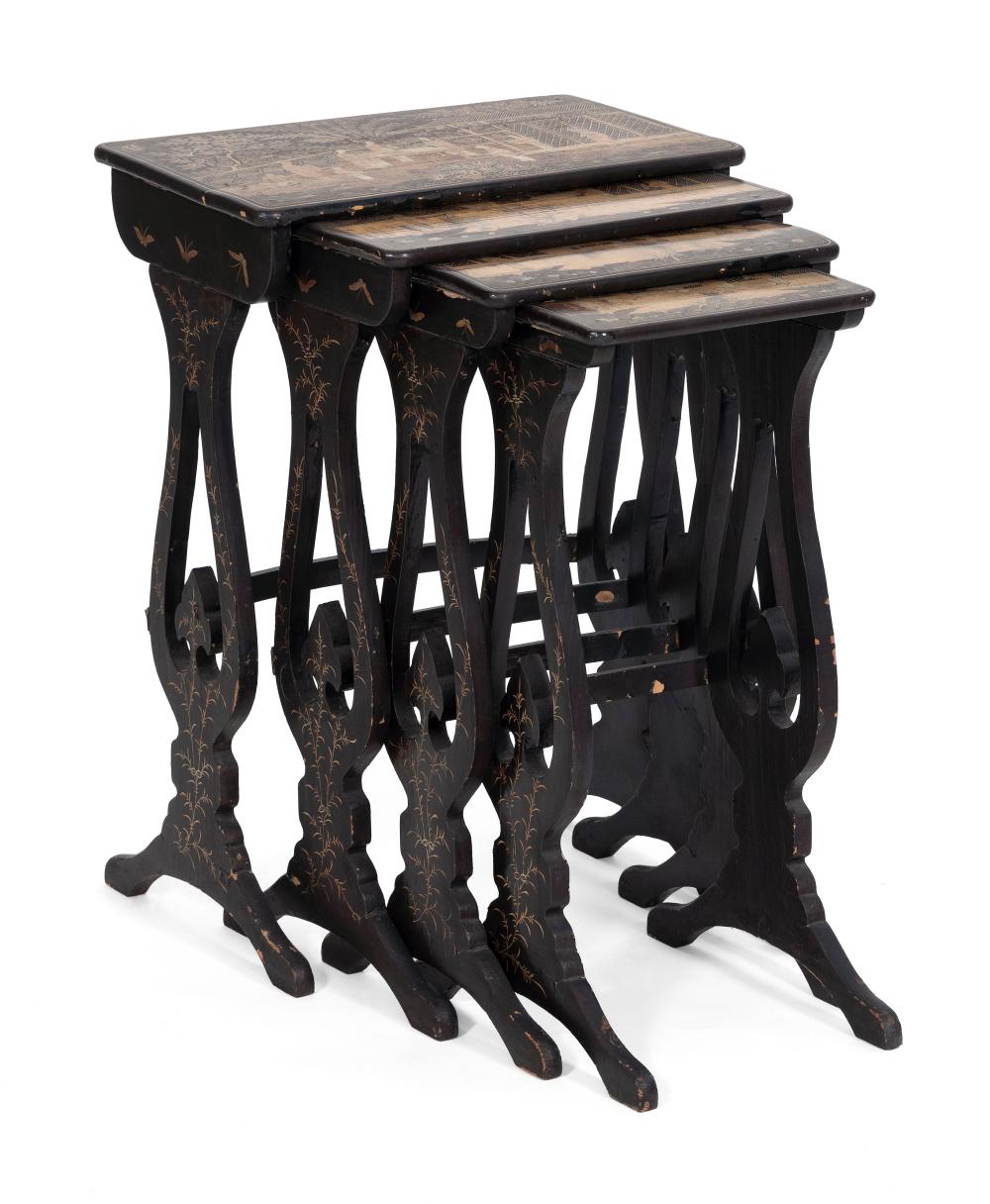 NESTING SET OF FOUR CHINESE