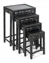 NESTING SET OF FOUR CHINESE HA