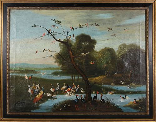 NETHERLANDISH SCHOOL OIL ON