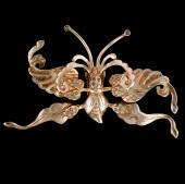 Nettie Rosenstein Brooch A Net