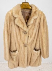 NEUSTADTER WHITE MINK FUR JACK