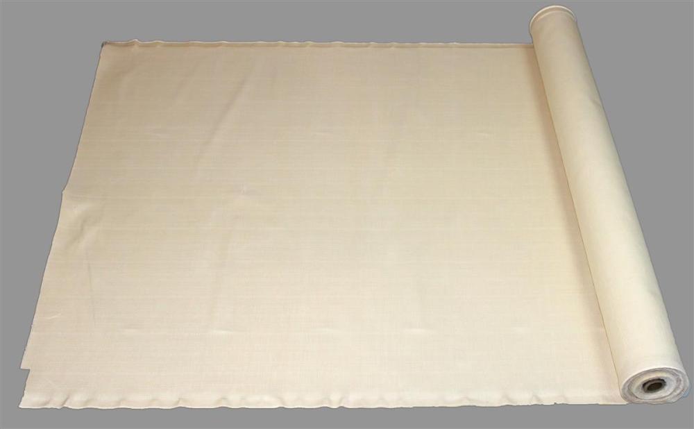 NEUTRAL IVORY RIBBED COTTON BLEND
