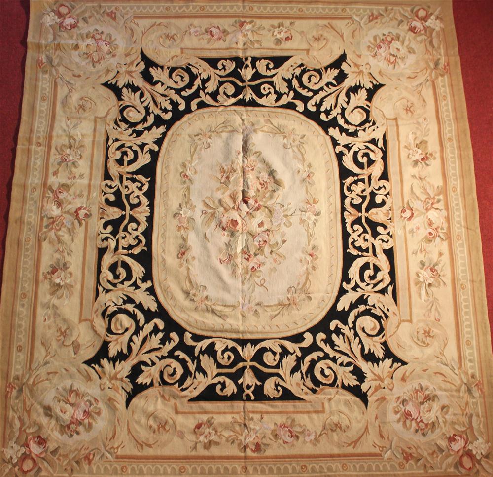 NEW AUBUSSON RUG approx. 10' x