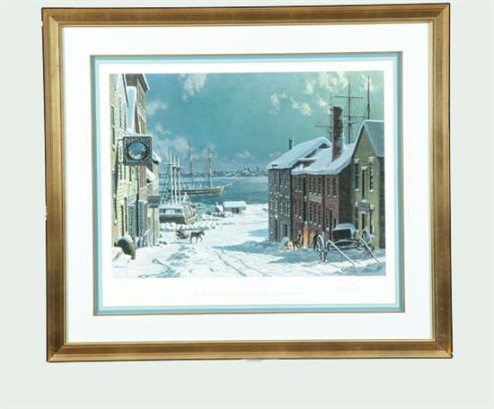 NEW BEDFORD. THE VIEW ACROSS TO