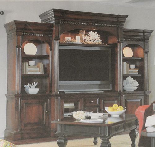 NEW CASTLE II HARDWOOD THREE-PART