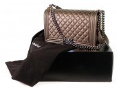 NEW CHANEL IRIDESCENT QUILTED