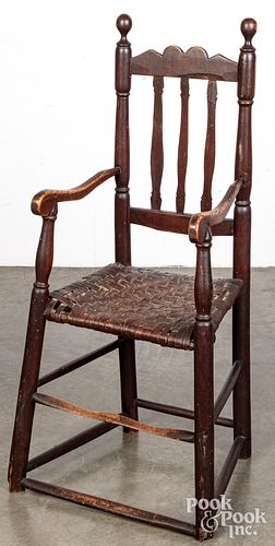 NEW ENGLAND BANISTERBACK HIGHCHAIR,