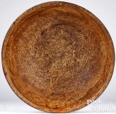 NEW ENGLAND BURL BOWL, 19TH C.