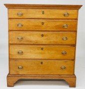 NEW ENGLAND CHERRY FIVE DRAWER