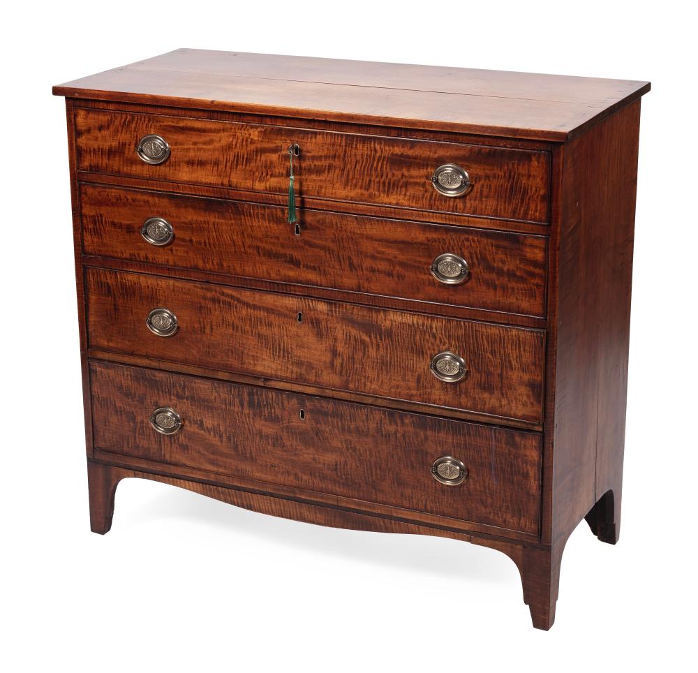 NEW ENGLAND CHIPPENDALE BUREAU