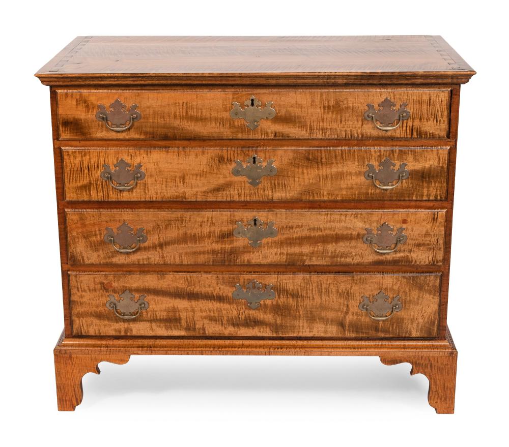 NEW ENGLAND CHIPPENDALE BUREAU