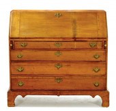 New England Chippendale carved