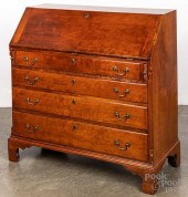 NEW ENGLAND CHIPPENDALE CHERRY