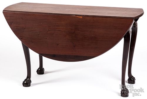 NEW ENGLAND CHIPPENDALE MAHOGANY