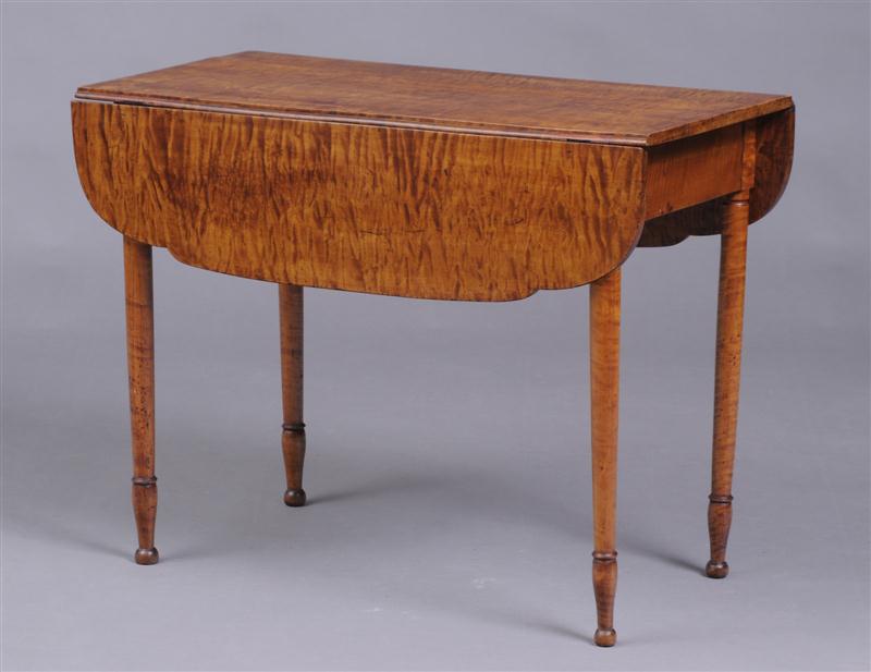 NEW ENGLAND FEDERAL FIGURED MAPLE
