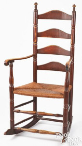 NEW ENGLAND LADDERBACK ROCKING