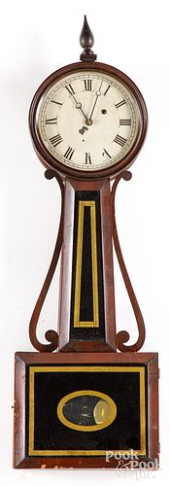 NEW ENGLAND MAHOGANY BANJO CLO