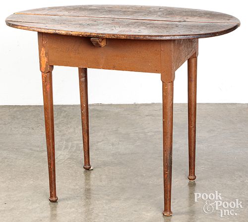 NEW ENGLAND MAPLE TAVERN TABLE,