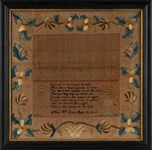 NEW ENGLAND NEEDLEWORK SAMPLER