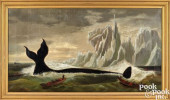 NEW ENGLAND OIL ON CANVAS SEAS